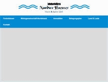 Tablet Screenshot of nordsee-haeuser.de
